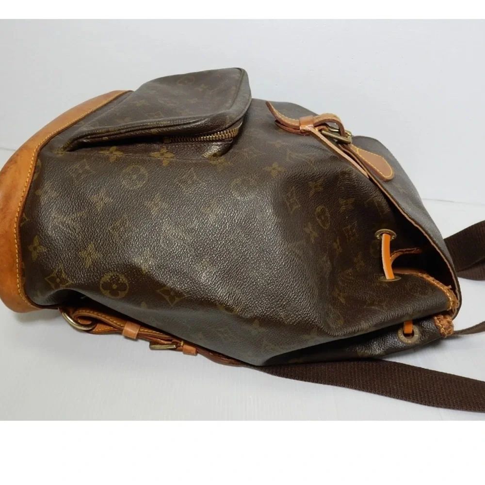 Louis Vuitton Classic Monogram Tan Backpack - Picture 5 of 14